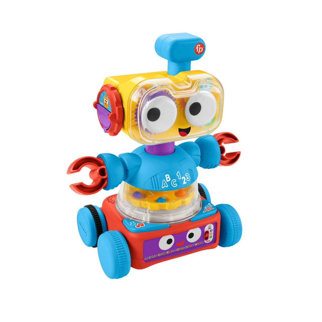 Fisher-Price 4-In-1 Robot Baby To Preschool Learning Toy With Lights and Music